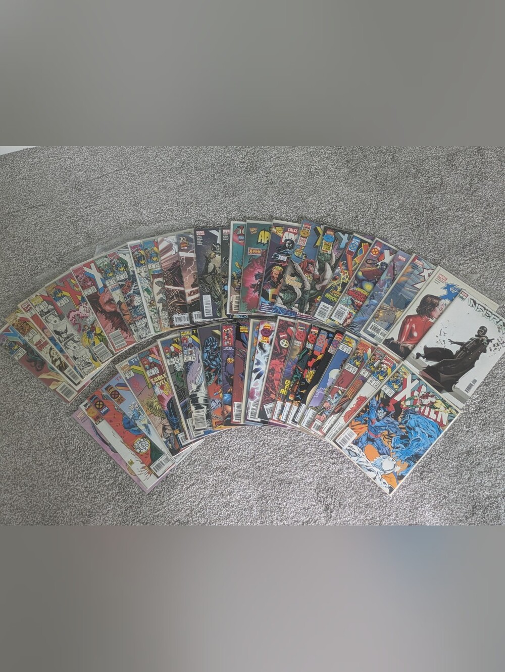 HUGE X-Men Marvel Comics Lot (49) No Duplicates Uncanny Age of Apocalypse XTreme